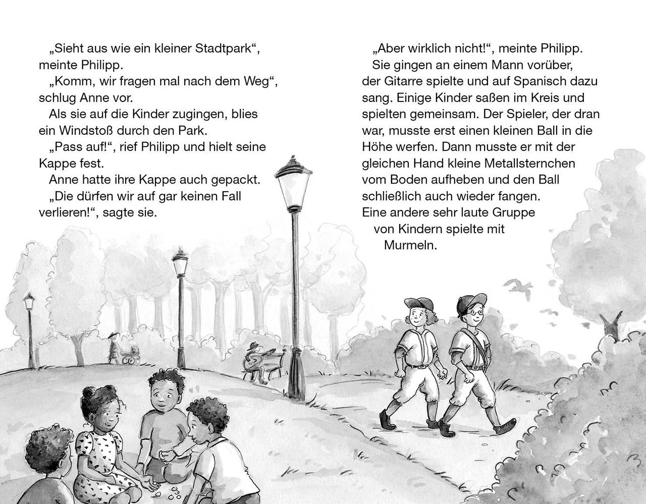 Beispielinhalt (Bild) Das magische Baumhaus 54 - Das große Spiel