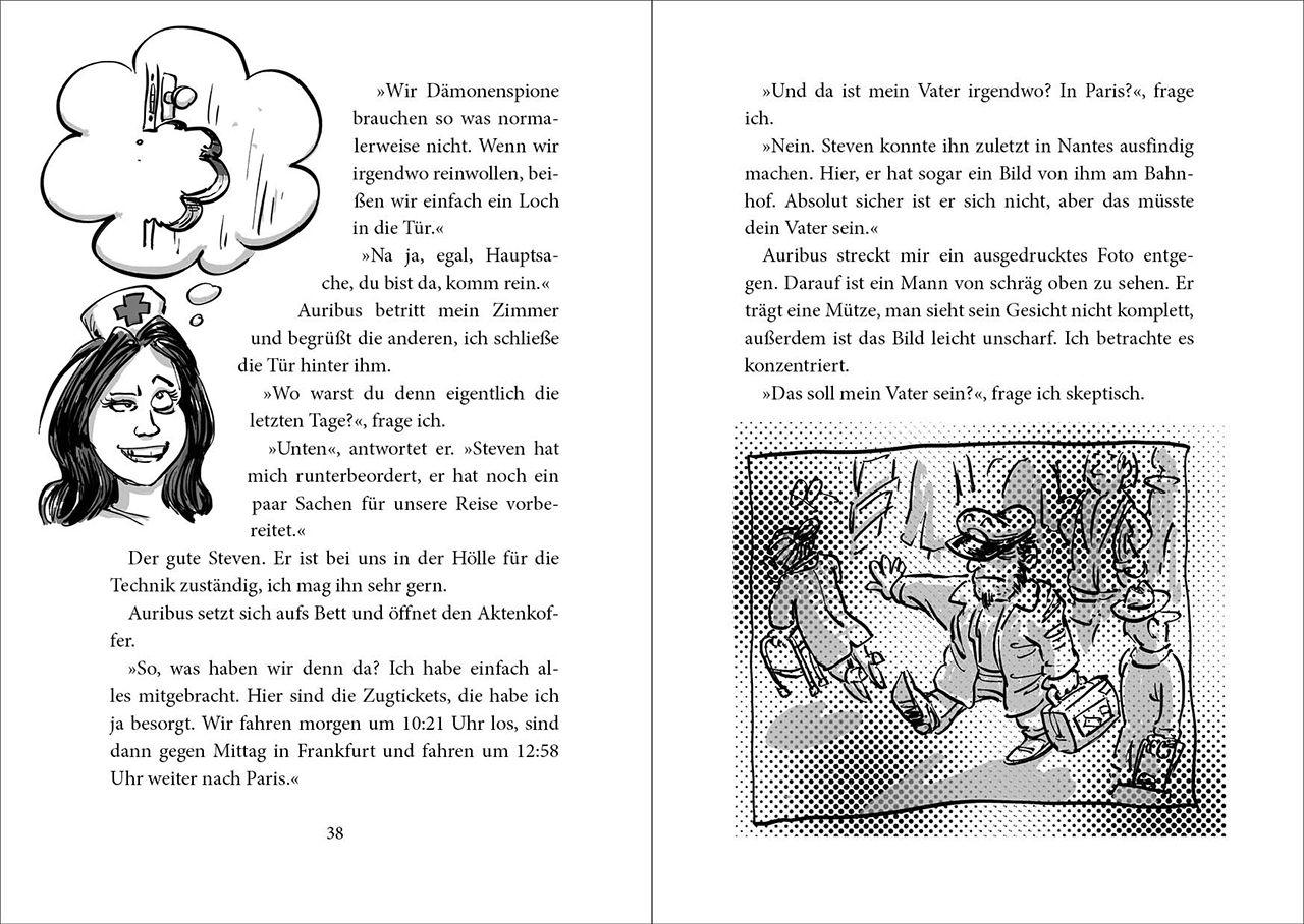 Beispielinhalt (Bild) Luzifer junior (Band 4) - Der Teufel ist los