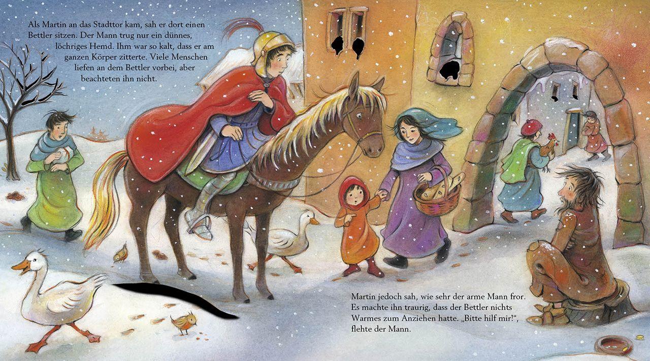 Beispielinhalt (Bild) Die Geschichte von Sankt Martin