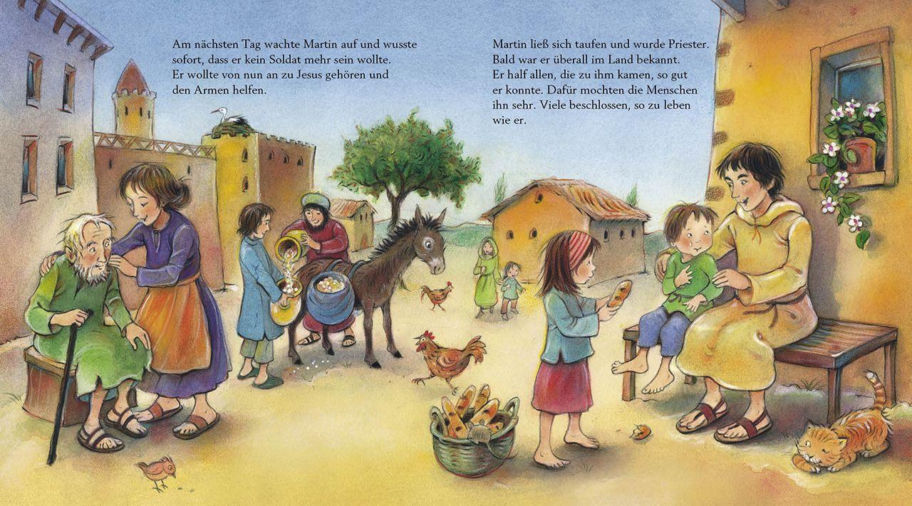 Beispielinhalt (Bild) Die Geschichte von Sankt Martin