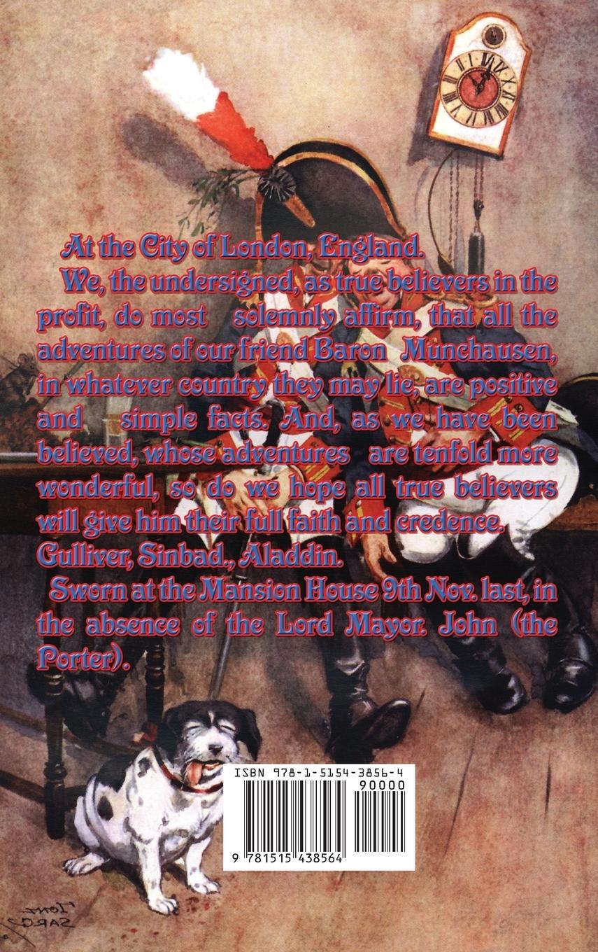 Rückseitencover The Surprising Adventures of Baron Munchausen