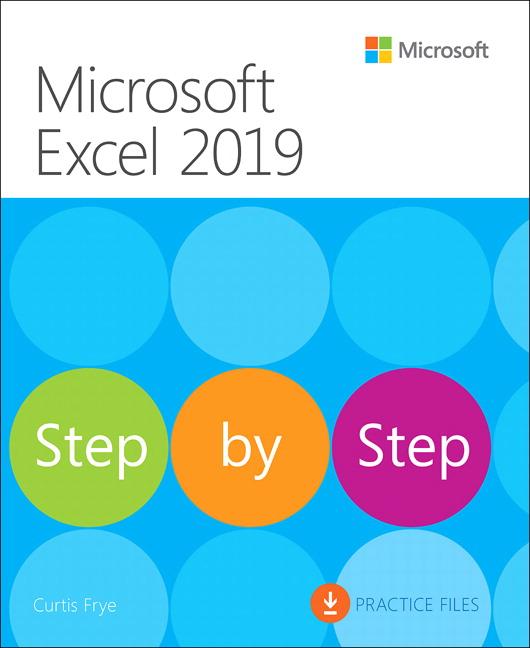 Vorderes Coverbild Microsoft Excel 2019 Step by Step