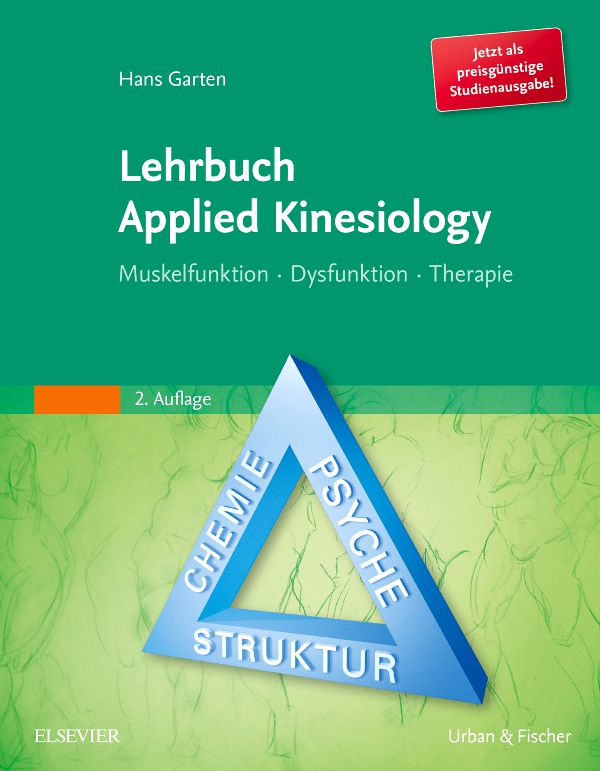 Vorderes Coverbild Lehrbuch Applied Kinesiology StA