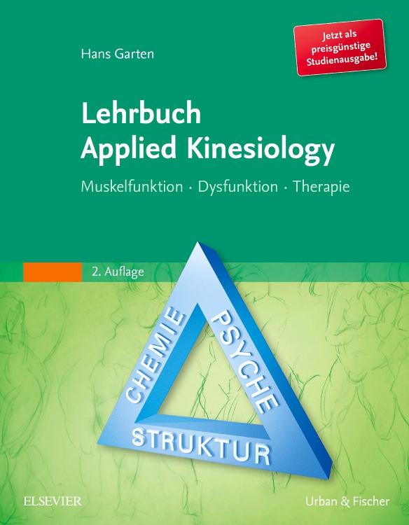 Vorderes Coverbild Lehrbuch Applied Kinesiology StA