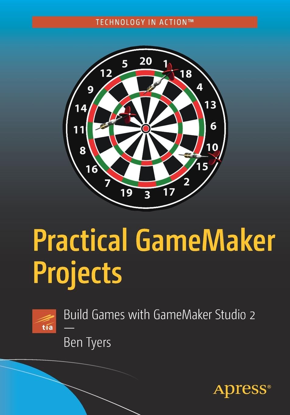 Vorderes Coverbild Practical Gamemaker Projects