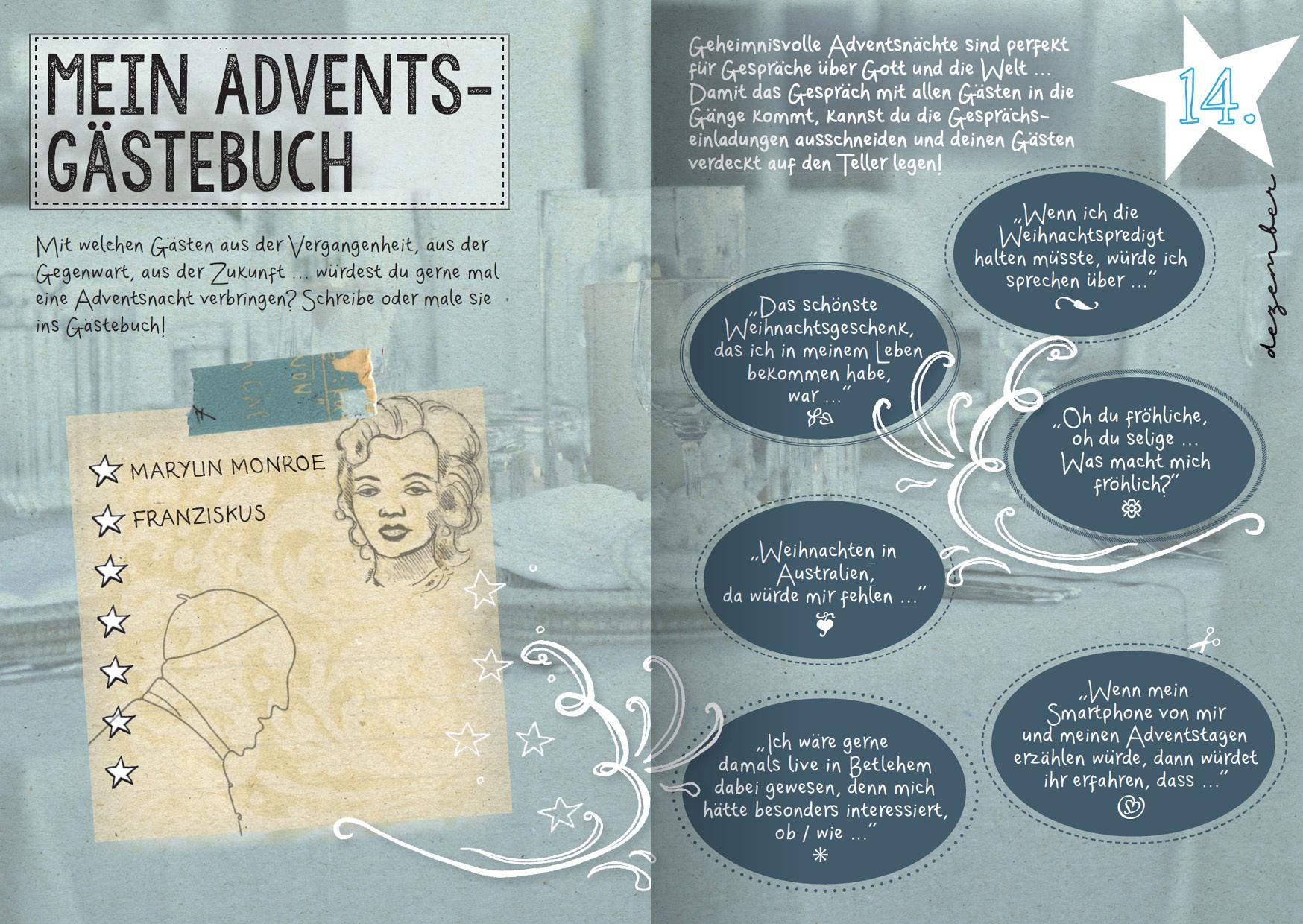 Beispielinhalt (Bild) Dein Advent steht Kopf 2