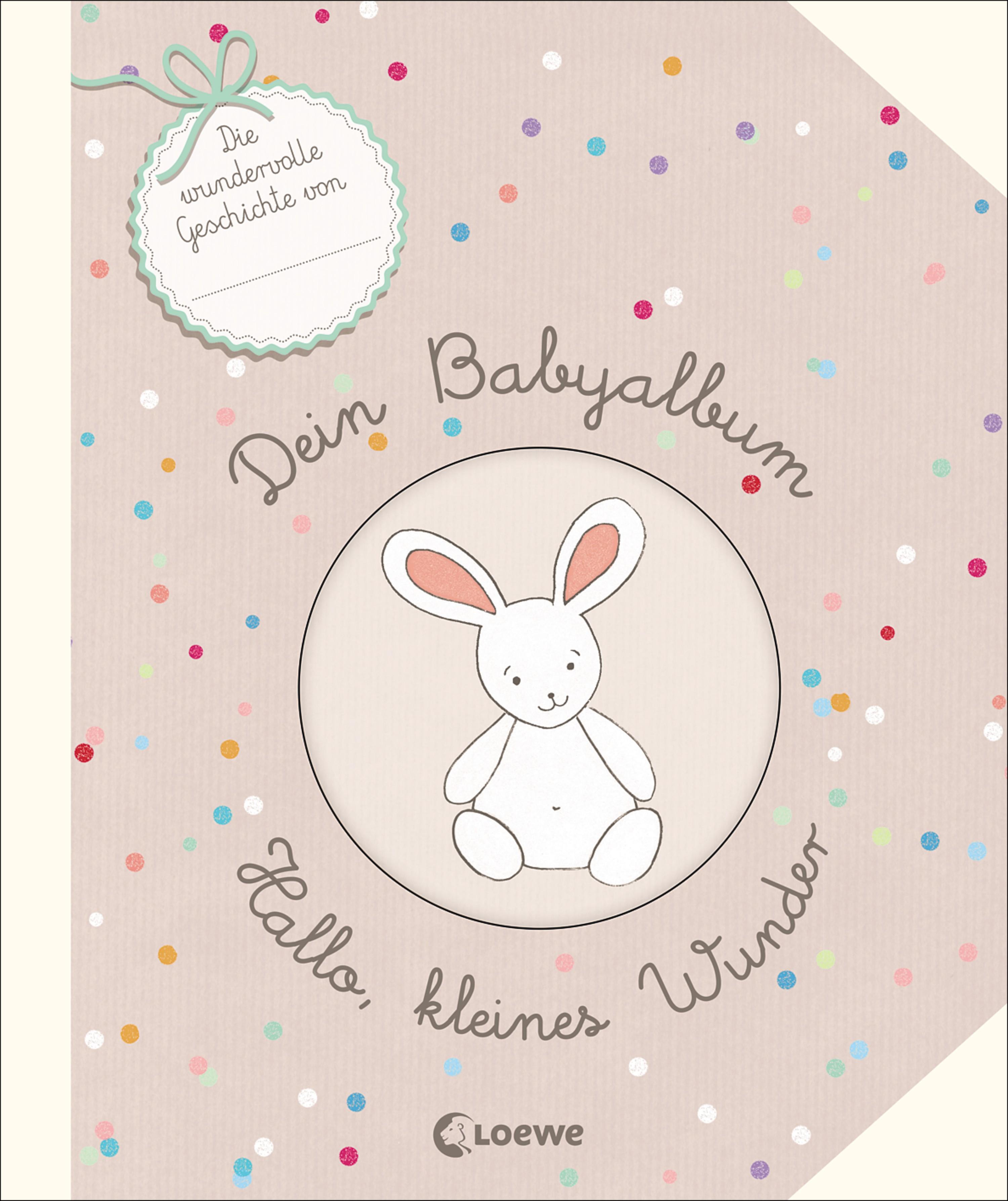 Vorderes Coverbild Dein Babyalbum - Hallo, kleines Wunder