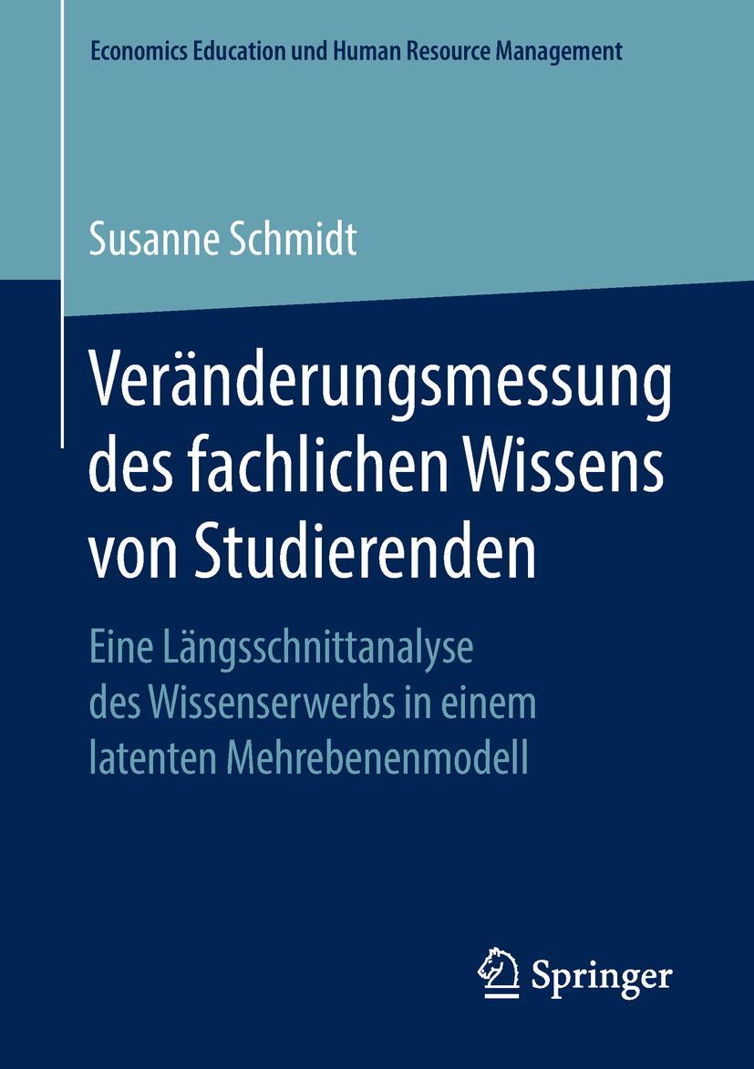 Vorderes Coverbild Veränderungsmessung des fachlichen Wissens von Studierenden
