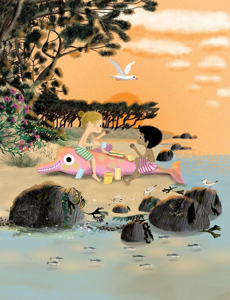 Beispielinhalt (Bild) Kalle und Elsa