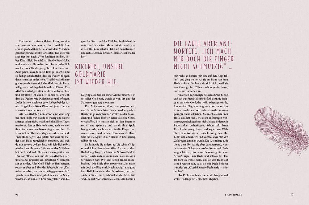 Beispielinhalt (Bild) Das Märchen-Backbuch