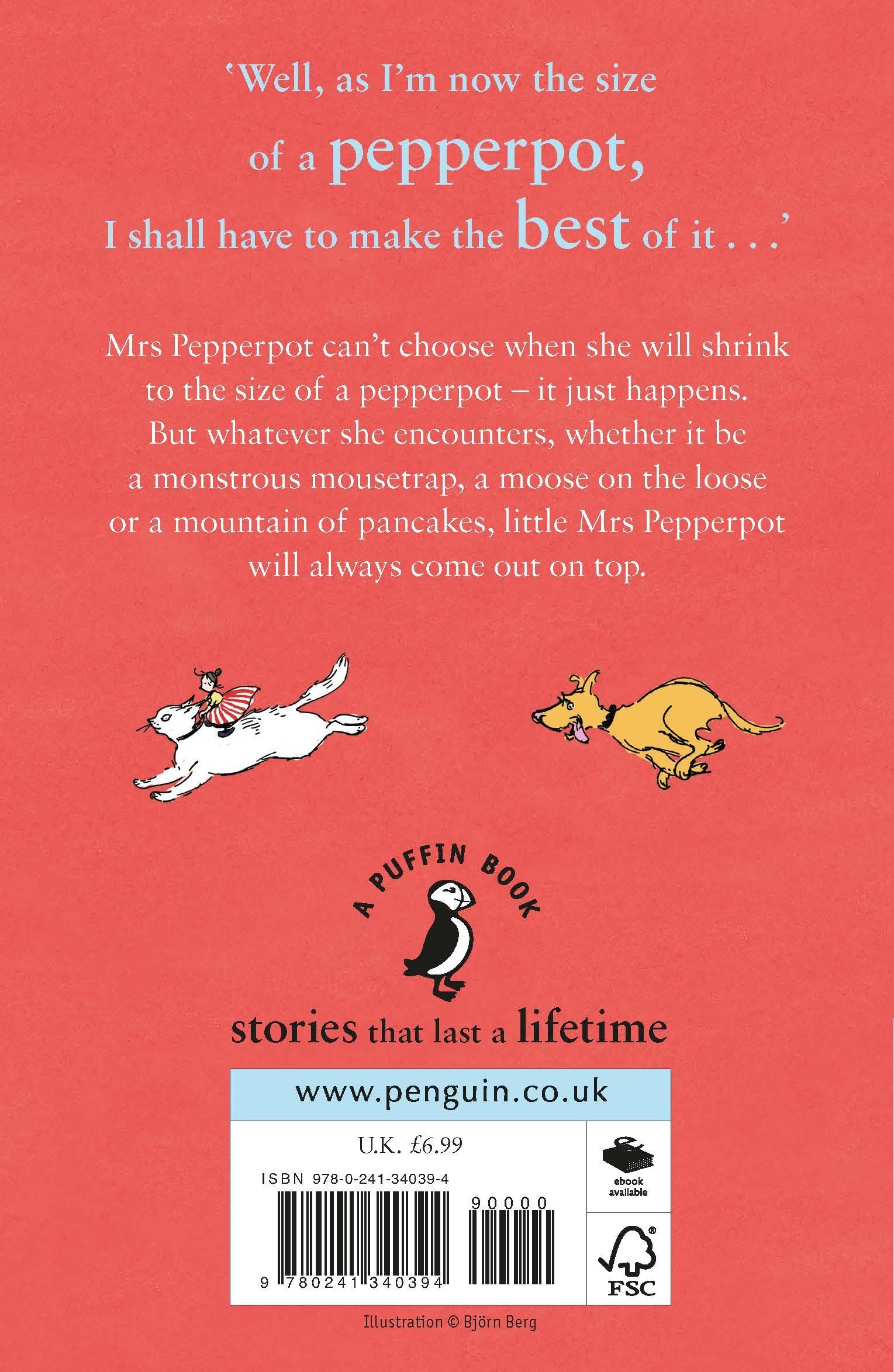 Rückseitencover Mrs Pepperpot Stories