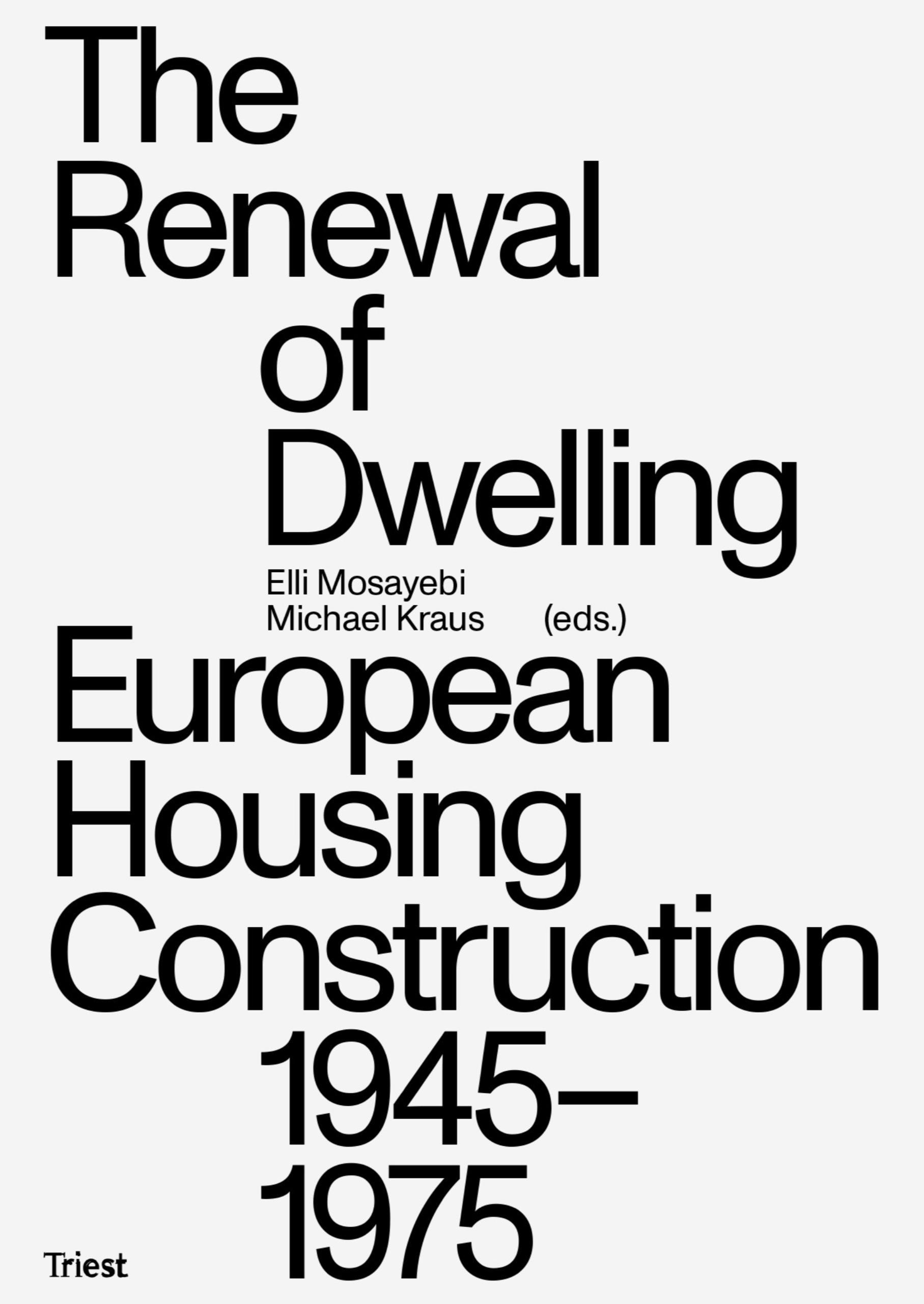 Vorderes Coverbild The Renewal of Dwelling