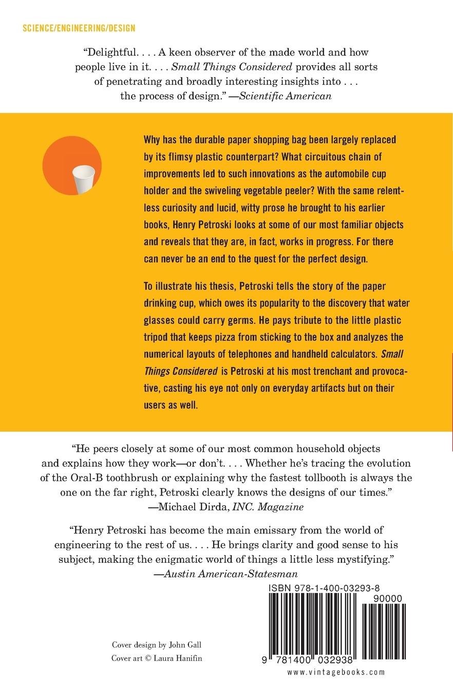 Rückseitencover Small Things Considered