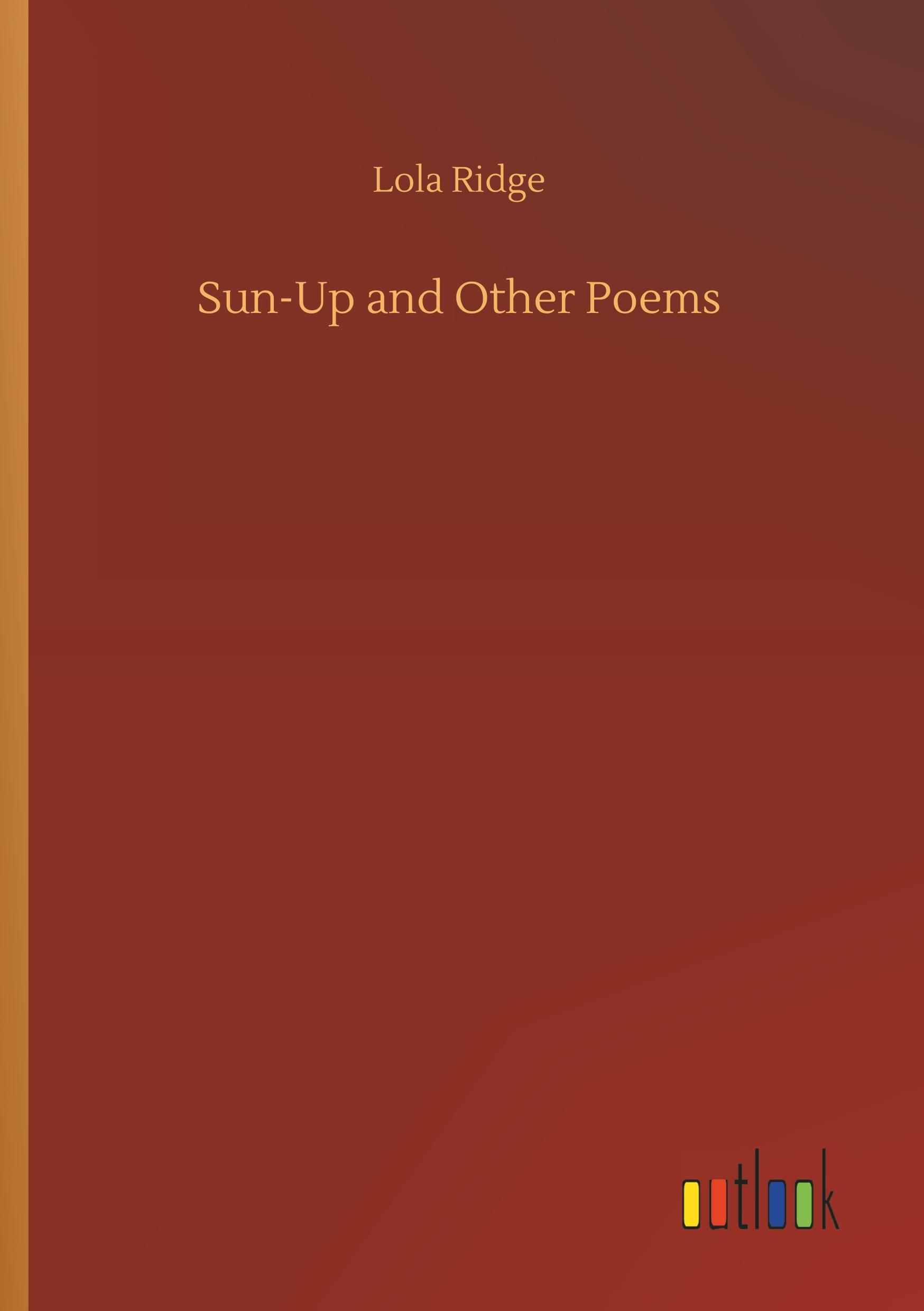 Vorderes Coverbild Sun-Up and Other Poems