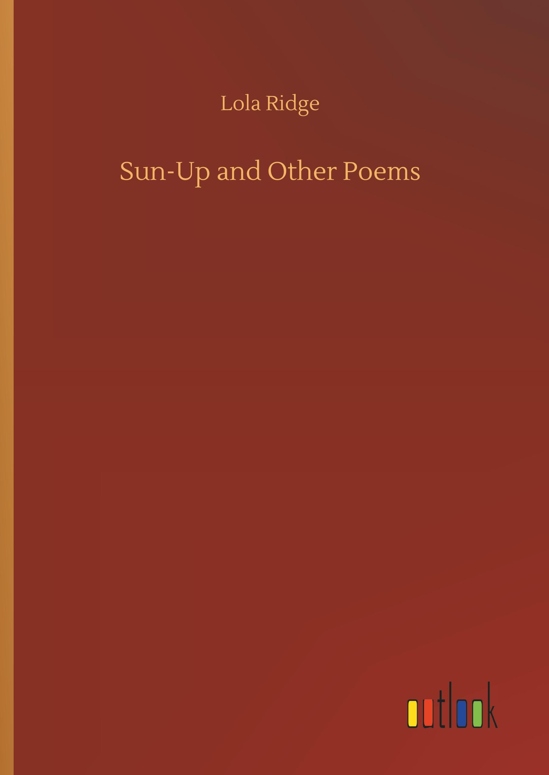 Vorderes Coverbild Sun-Up and Other Poems