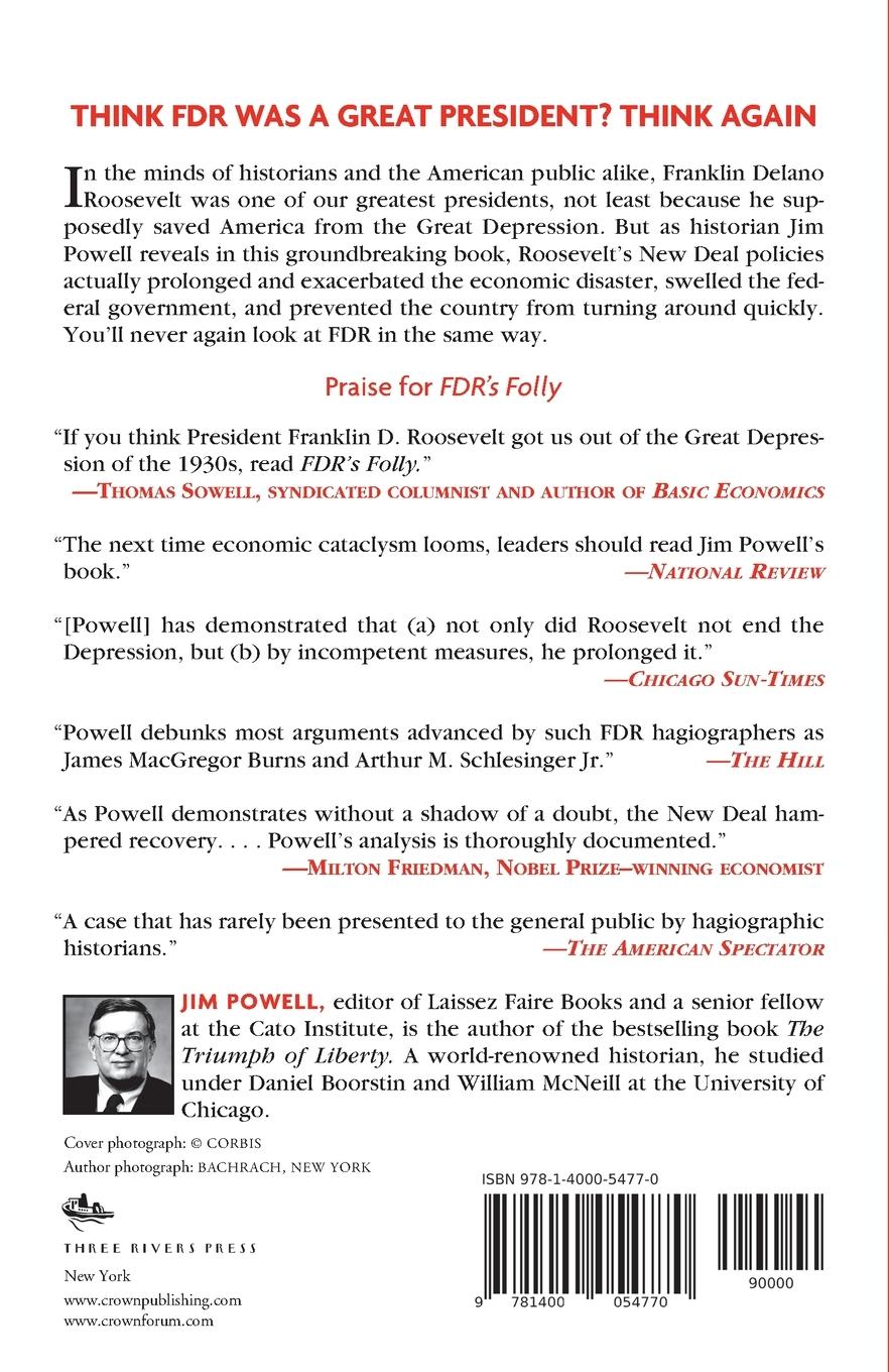 Rückseitencover FDR's Folly