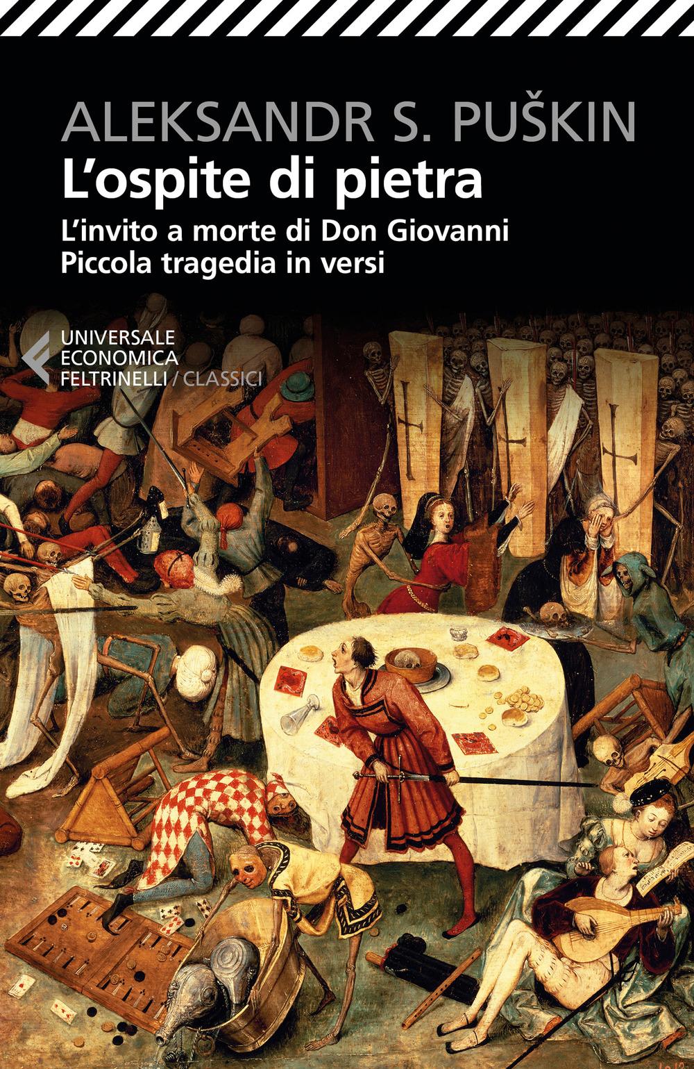 Vorderes Coverbild L' ospite di pietra. L'invito a morte di Don Giovanni. Piccola tragedia in versi. Testo russo a fronte