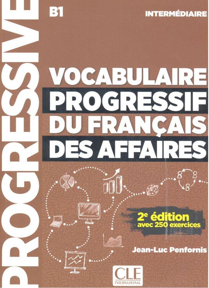 Vorderes Coverbild Vocabulaire progressif du francais des affaires - Niveau intermediaire (A2/B1) + CD