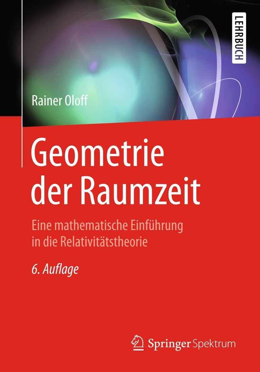 Vorderes Coverbild Geometrie der Raumzeit