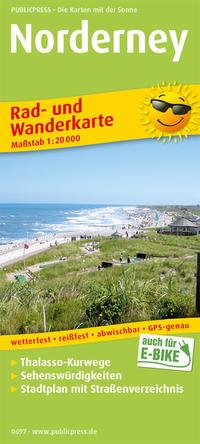 Vorderes Coverbild Norderney 1 : 20 000