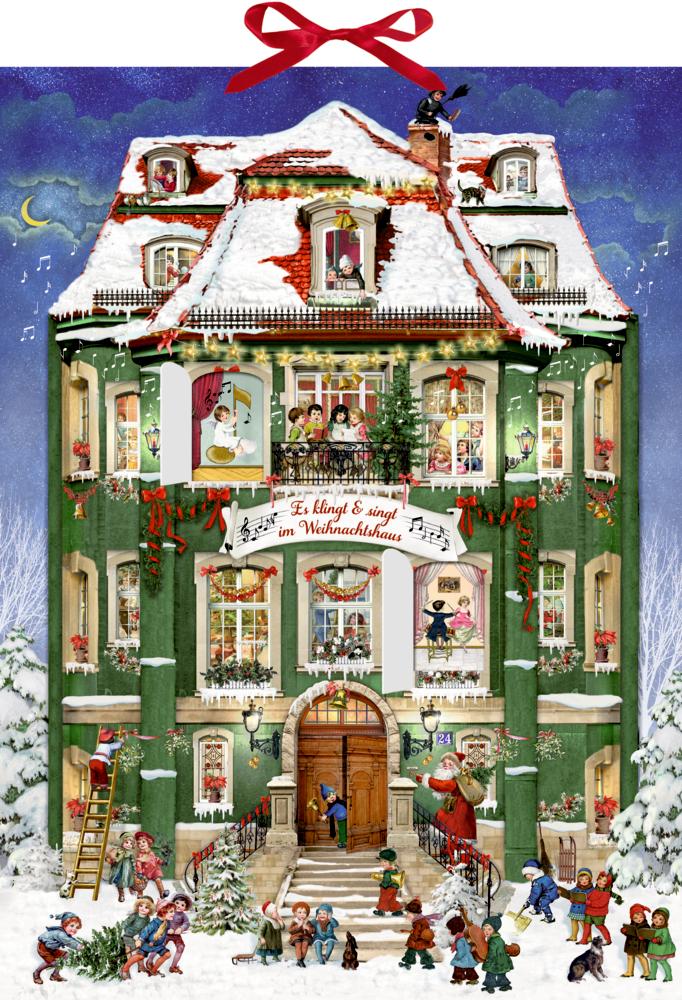Vorderes Coverbild Sound-Adventskalender - Es klingt & singt im Weihnachtshaus