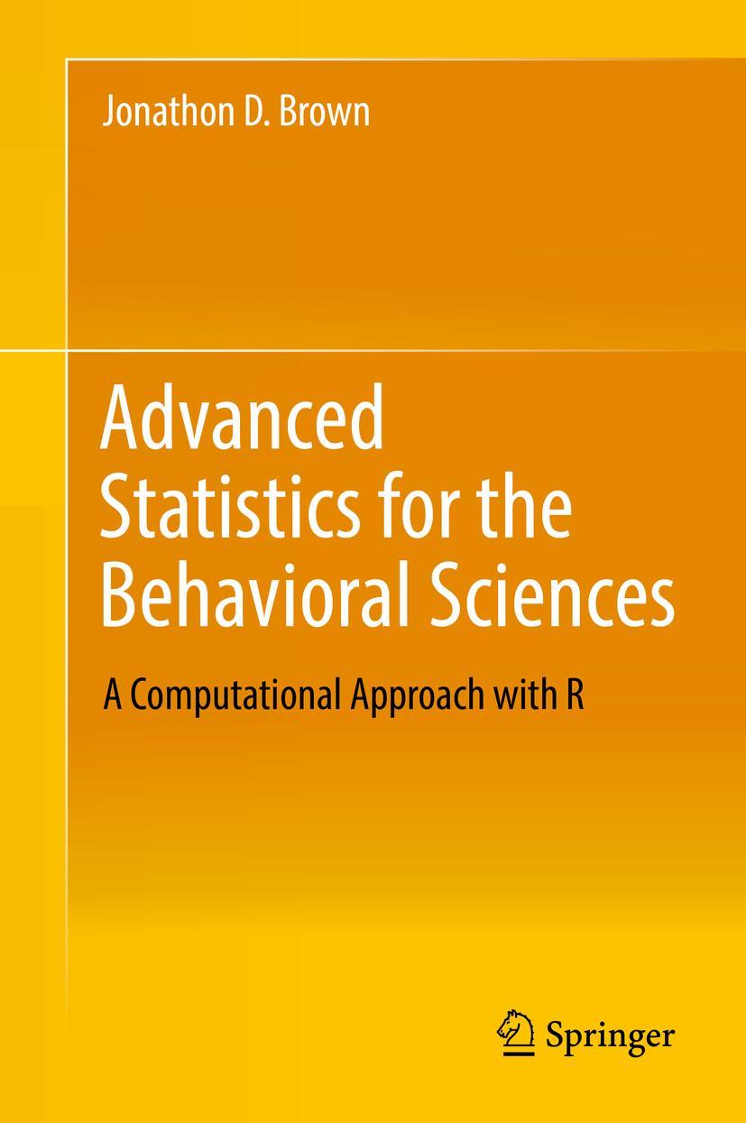 Vorderes Coverbild Advanced Statistics for the Behavioral Sciences