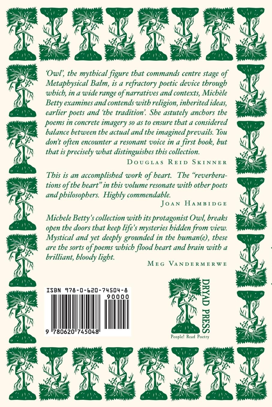 Rückseitencover Metaphysical Balm