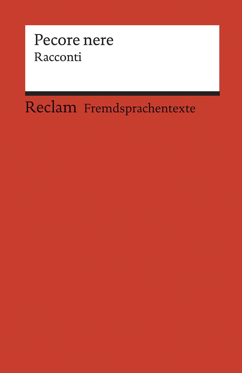 Vorderes Coverbild Pecore nere