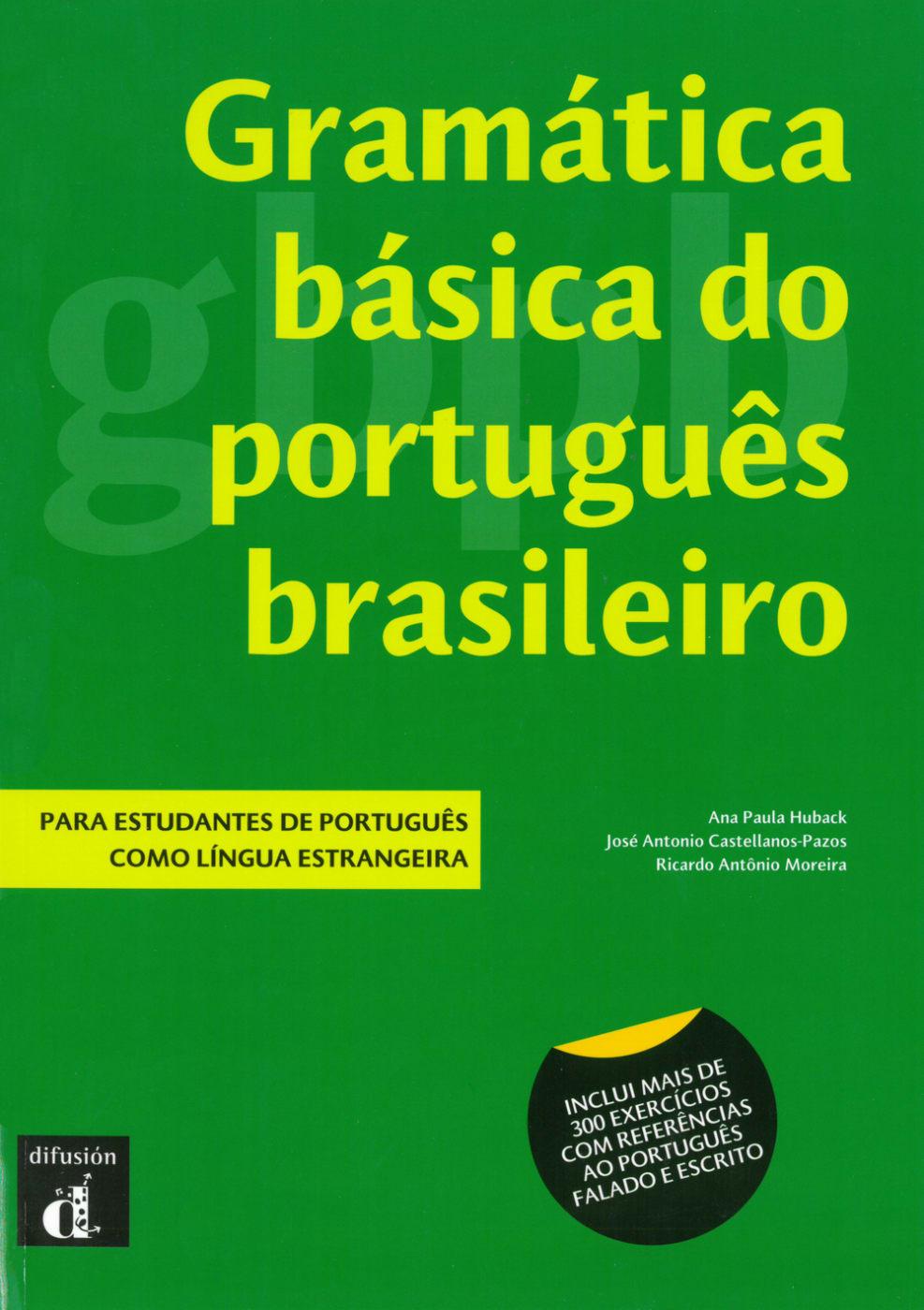 Vorderes Coverbild Gramática básica do português brasileiro. Lehrerbuch + Online