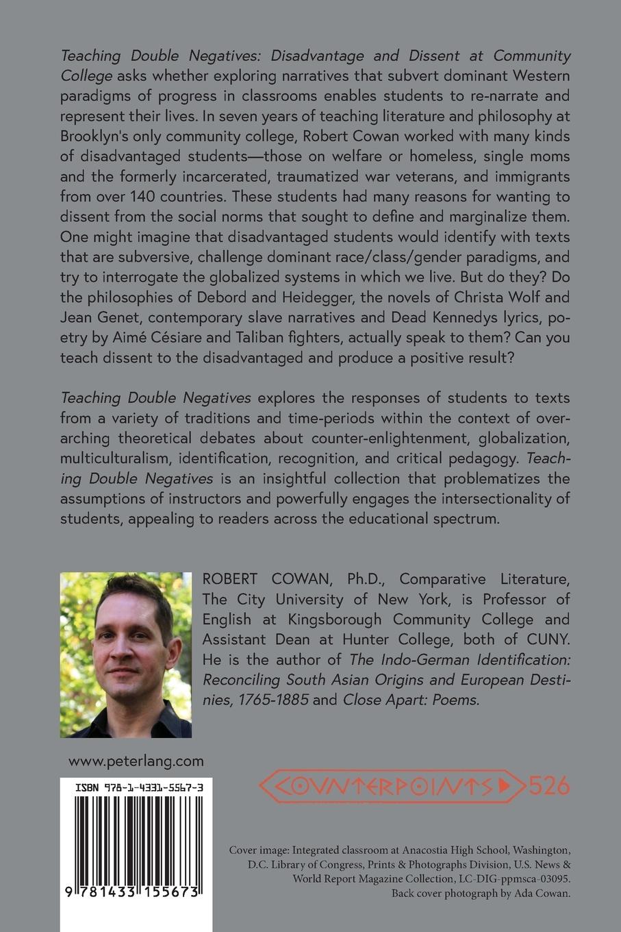 Rückseitencover Teaching Double Negatives