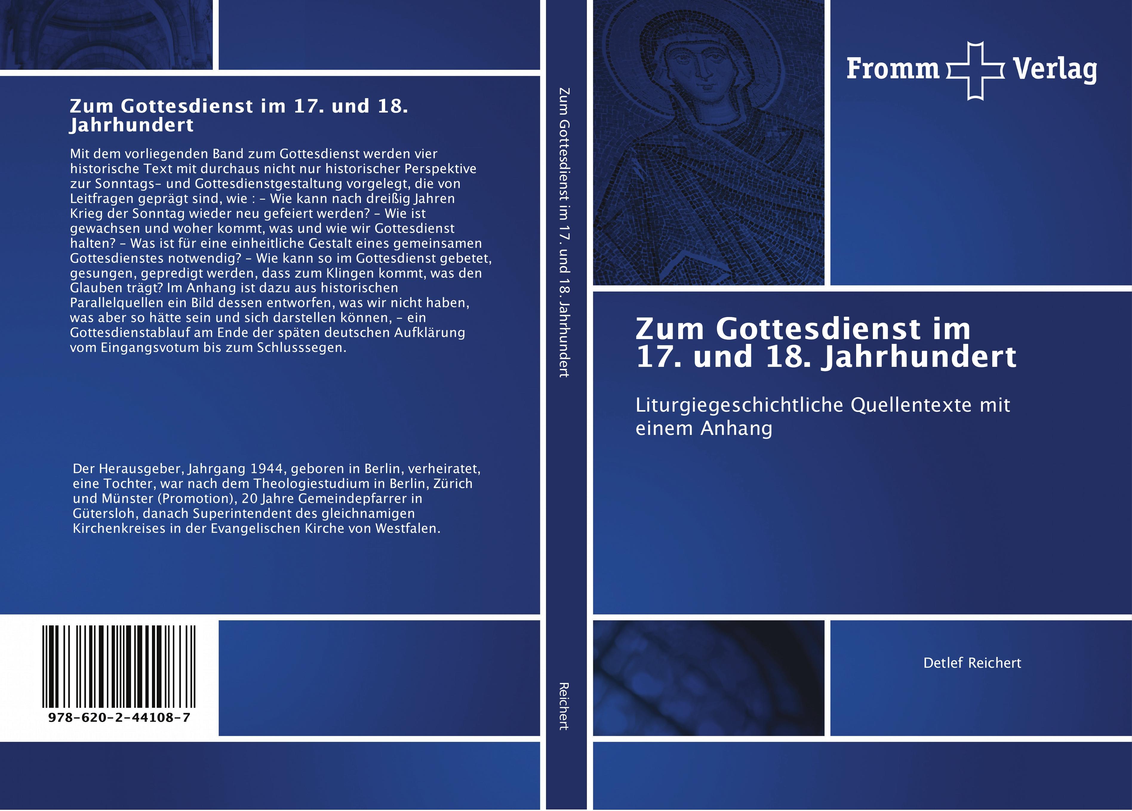 Vorderes Coverbild Zum Gottesdienst im 17. und 18. Jahrhundert