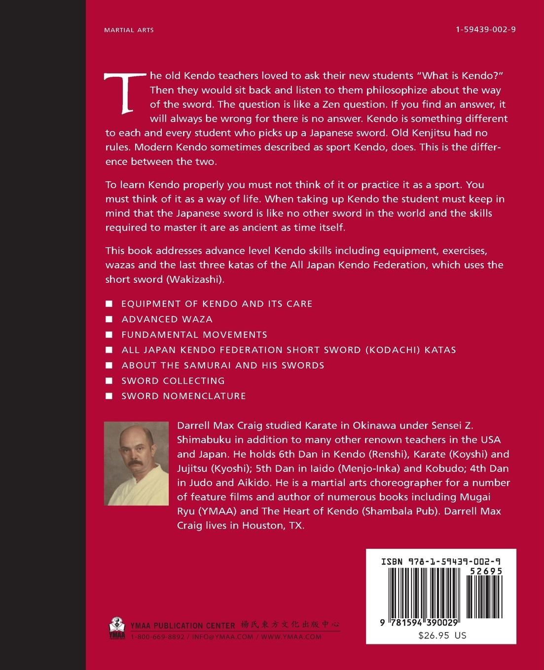 Rückseitencover The Way of Kendo & Kenjitsu