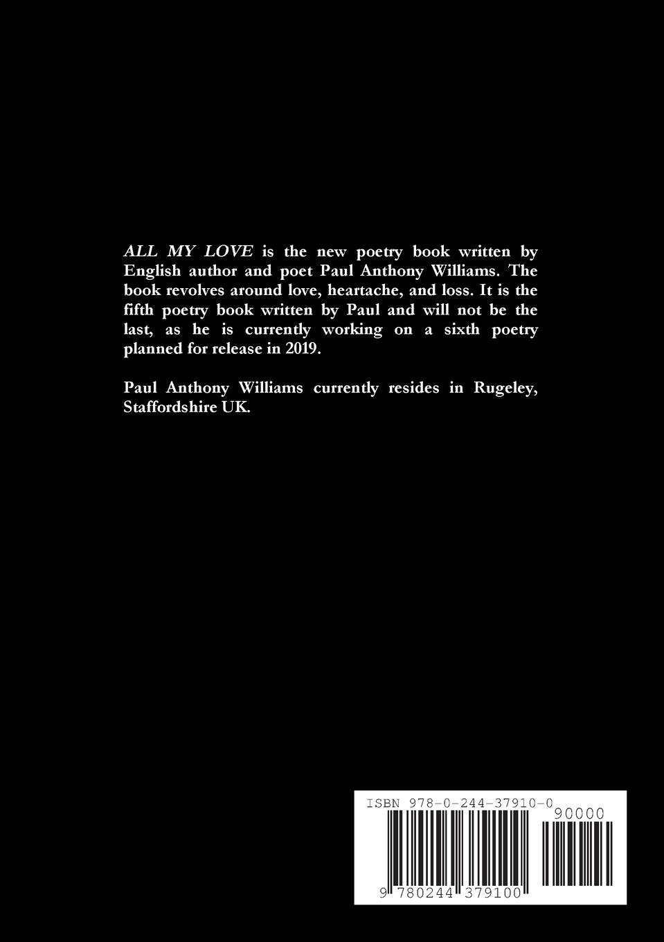 Rückseitencover All My Love