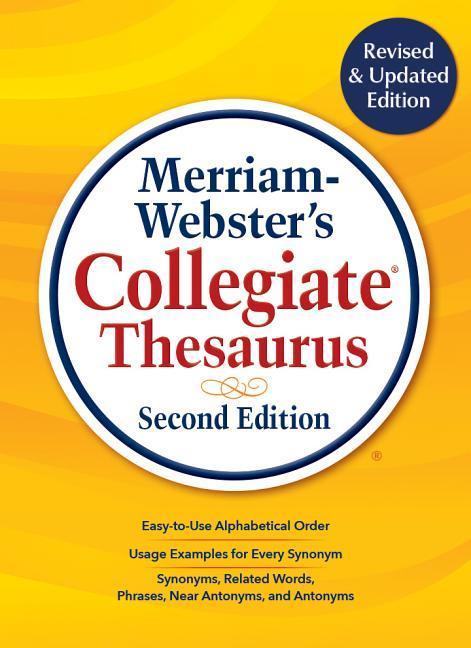 Vorderes Coverbild Merriam-Webster's Collegiate Thesaurus