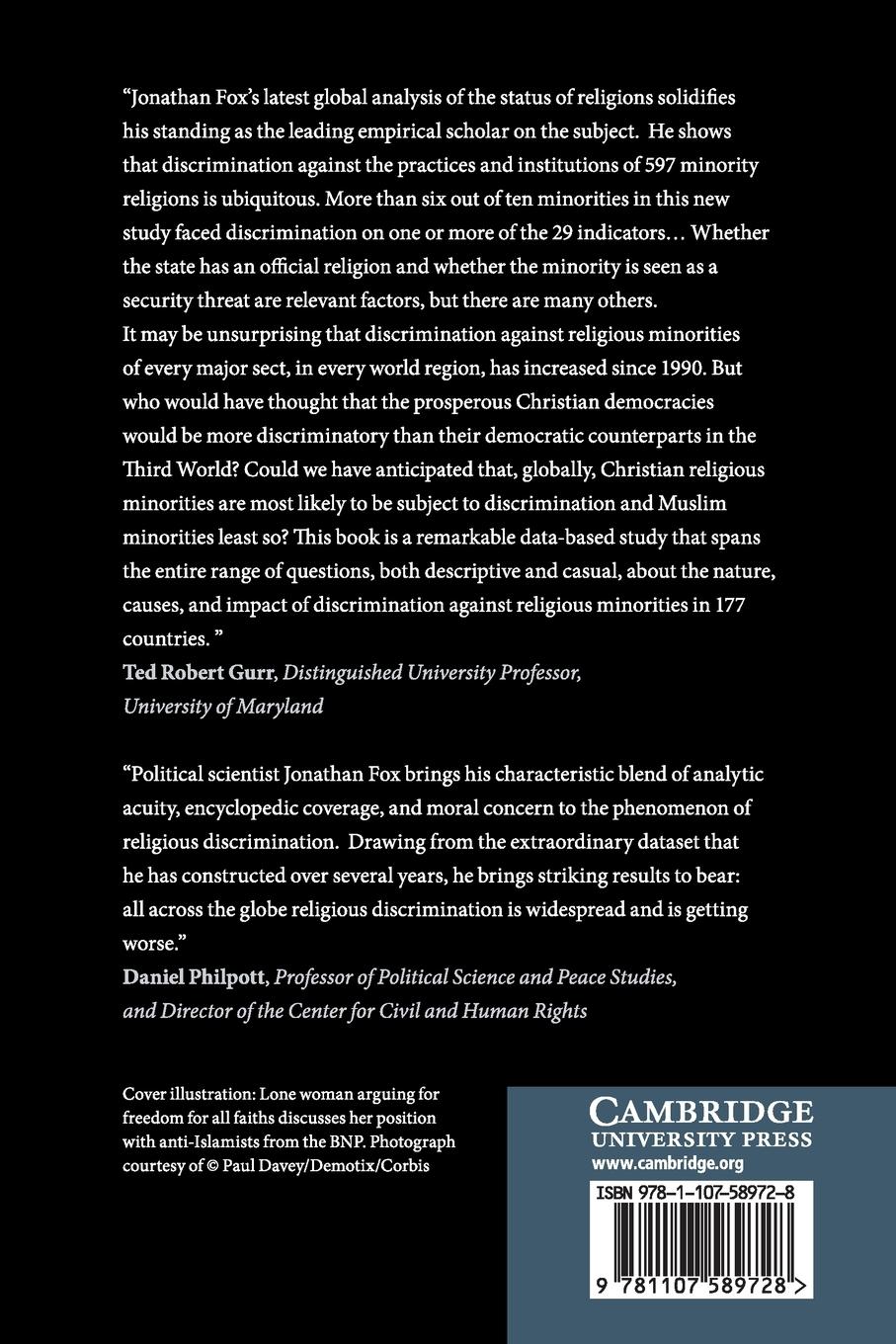 Rückseitencover The Unfree Exercise of Religion