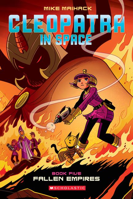 Vorderes Coverbild Fallen Empire: A Graphic Novel (Cleopatra in Space #5)