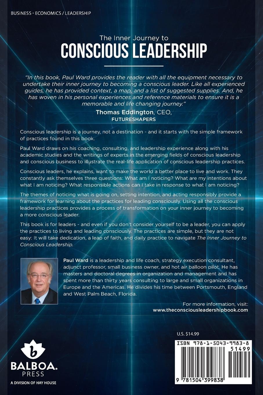 Rückseitencover The Inner Journey to Conscious Leadership