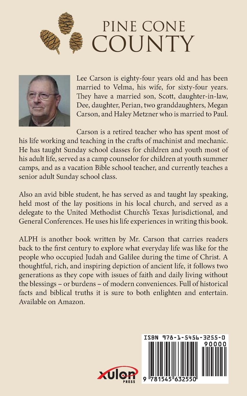 Rückseitencover Pine Cone County