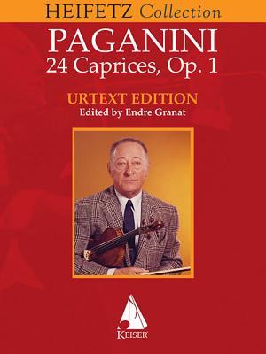 Vorderes Coverbild 24 Caprices for Violin Solo: Jascha Heifetz Version