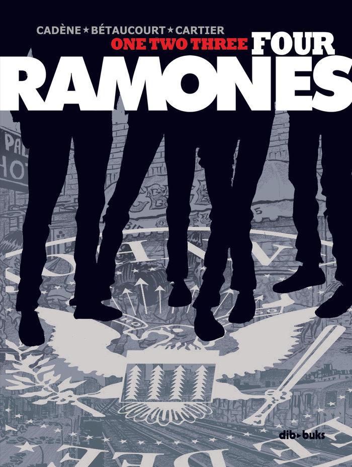 Vorderes Coverbild One two three four Ramones