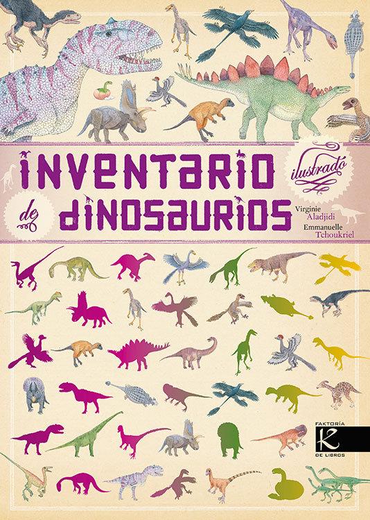 Vorderes Coverbild Inventario Ilustrado de Dinosaurios