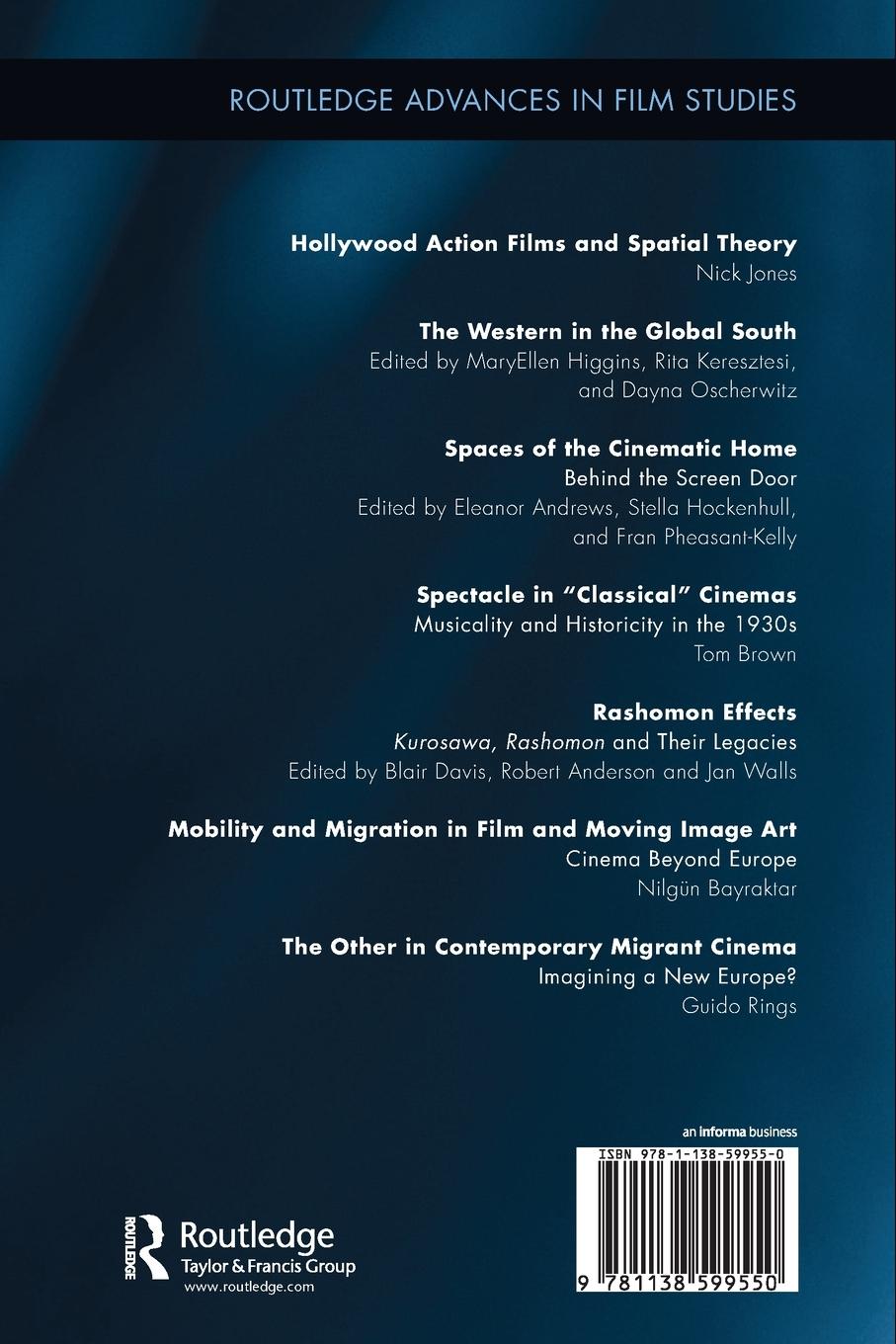 Rückseitencover The Other in Contemporary Migrant Cinema