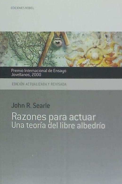 Vorderes Coverbild Razones para actuar : una teoría del libre albedrio