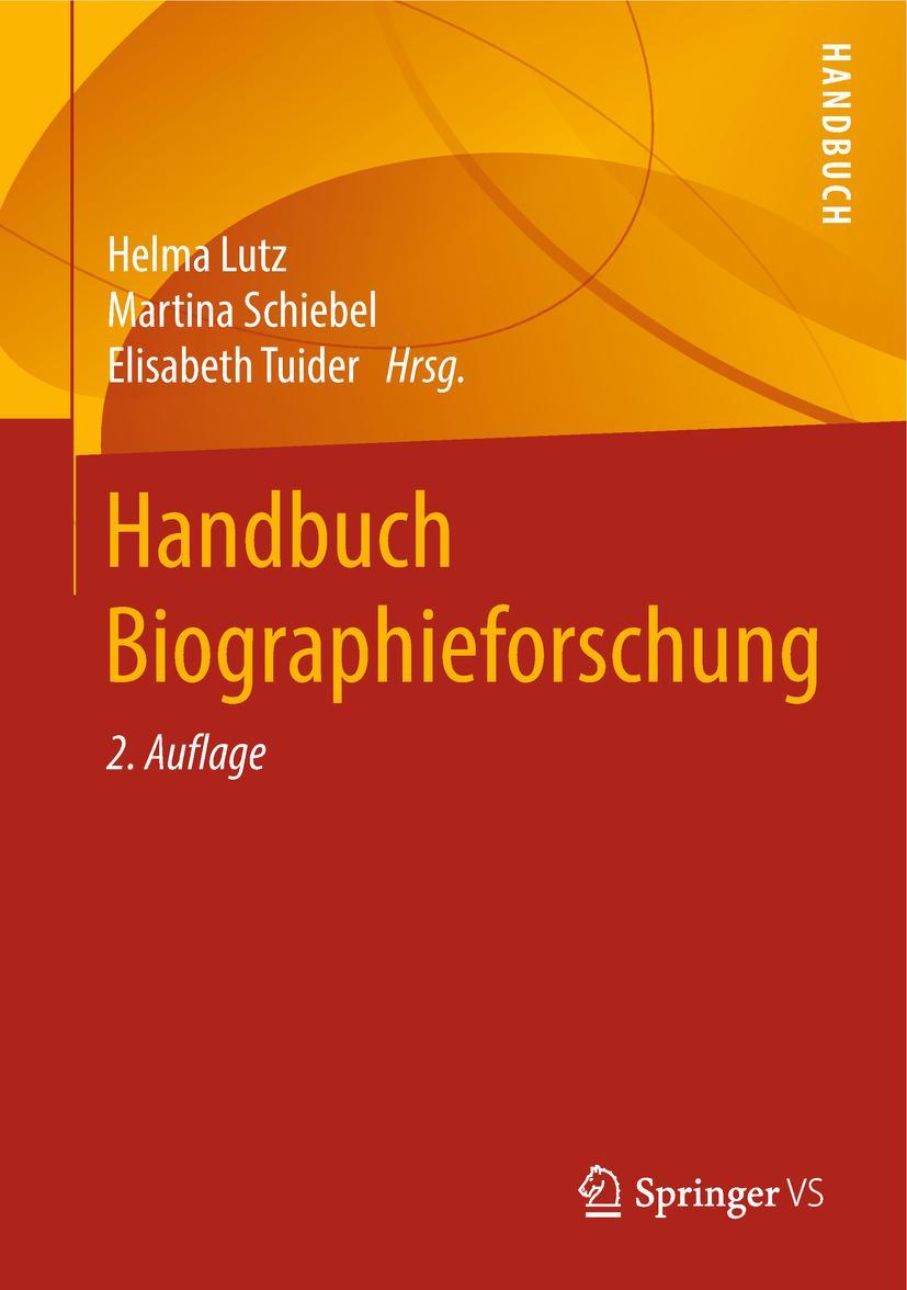Vorderes Coverbild Handbuch Biographieforschung