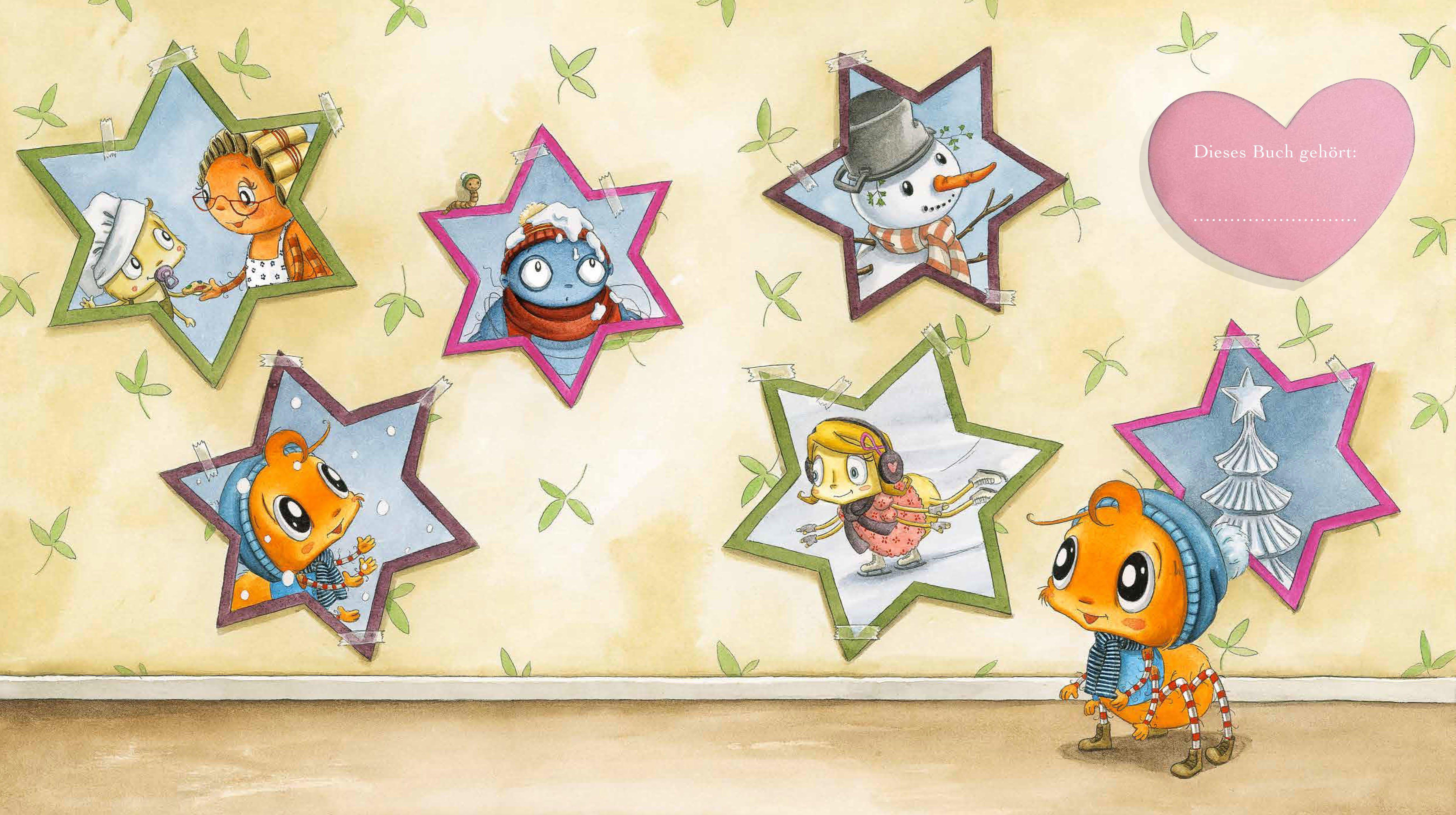 Beispielinhalt (Bild) Die kleine Spinne Widerlich 07 - Wundervolle Winterzeit