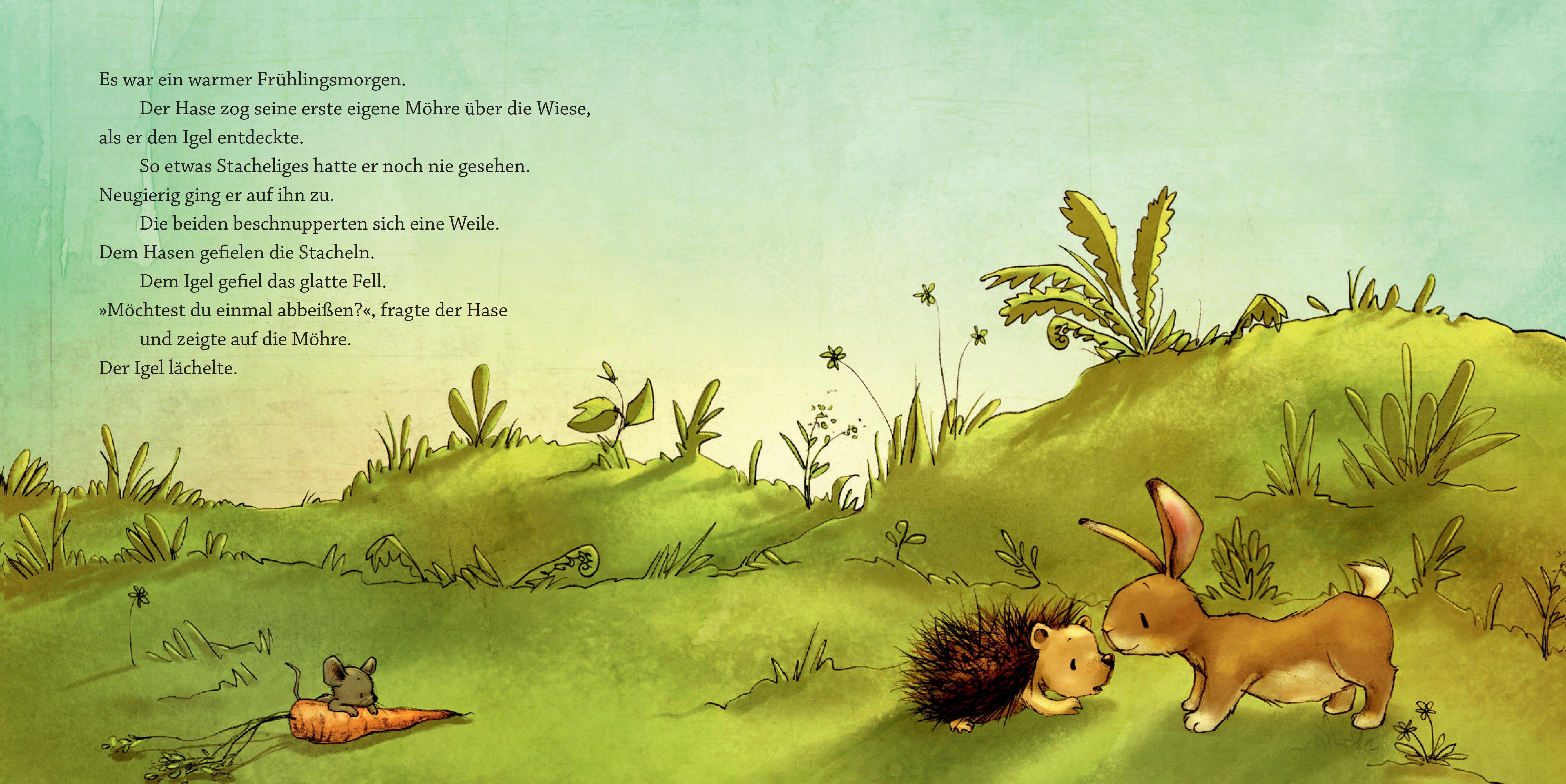 Beispielinhalt (Bild) Wir zwei gehören zusammen 01 (Pappbilderbuch)