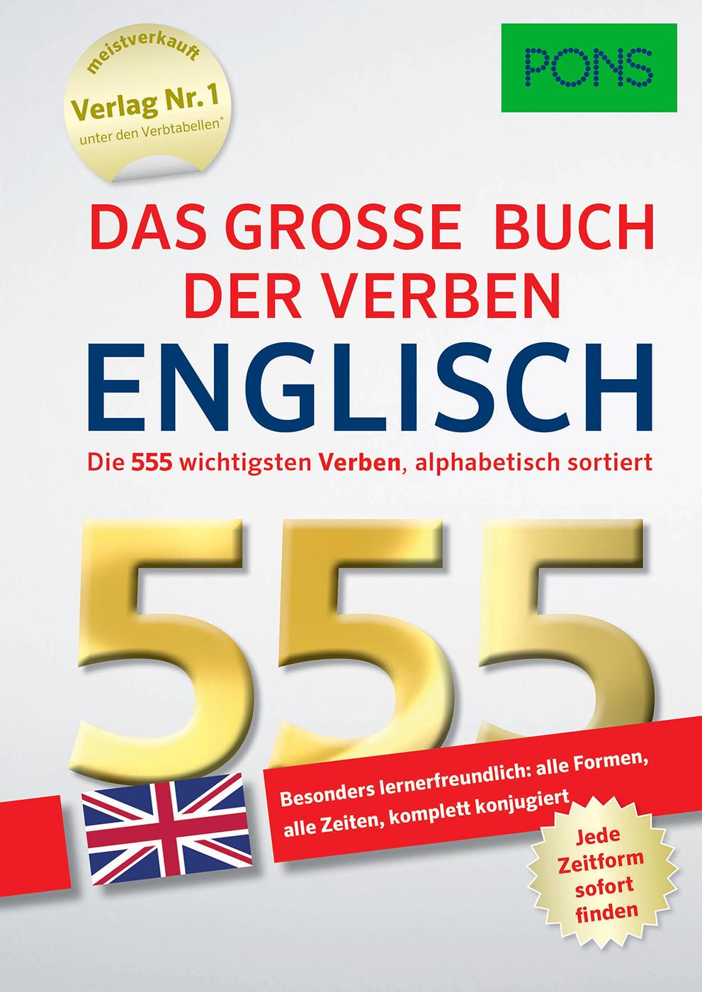 Vorderes Coverbild PONS Das große Buch der Verben Englisch