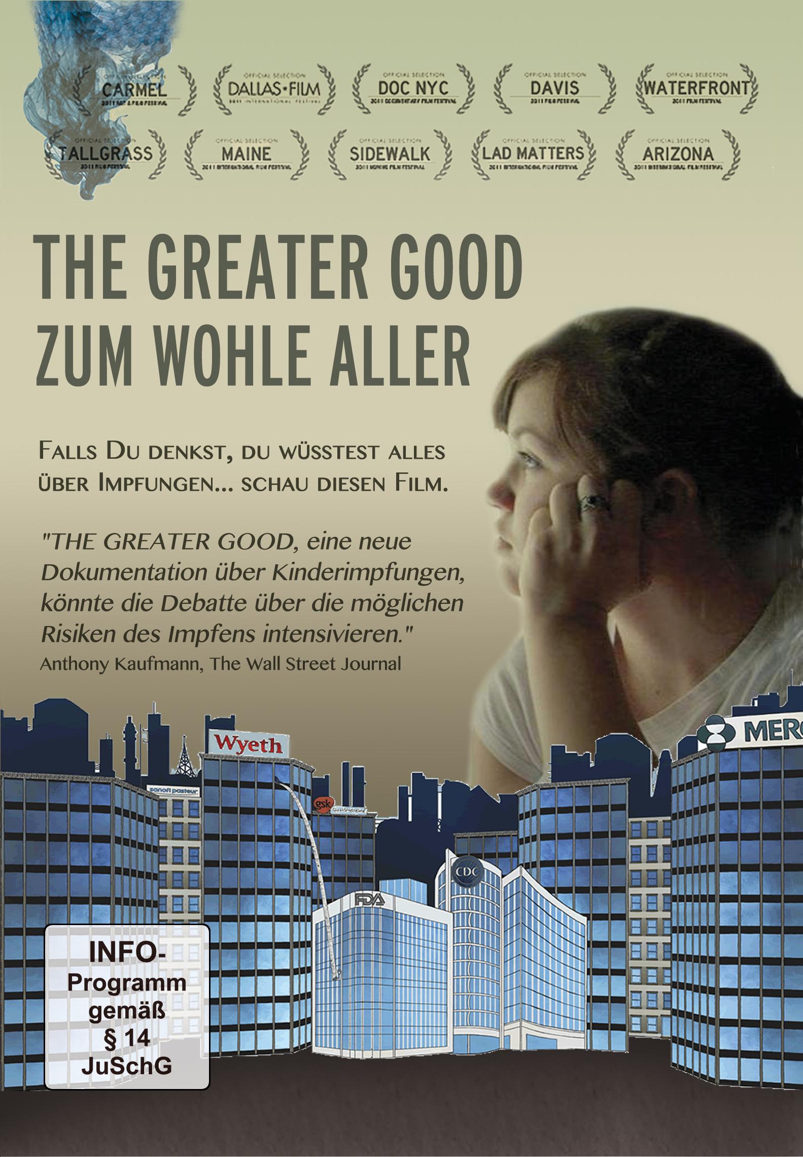Vorderes Coverbild THE GREATER GOOD - ZUM WOHLE ALLER