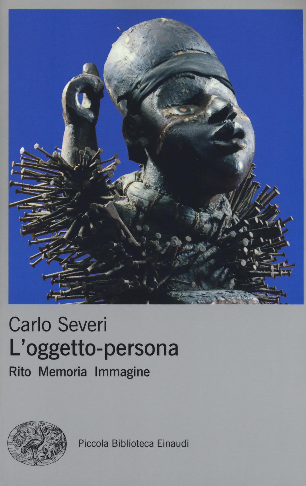 Vorderes Coverbild L' oggetto-persona. Rito, memoria, immagine
