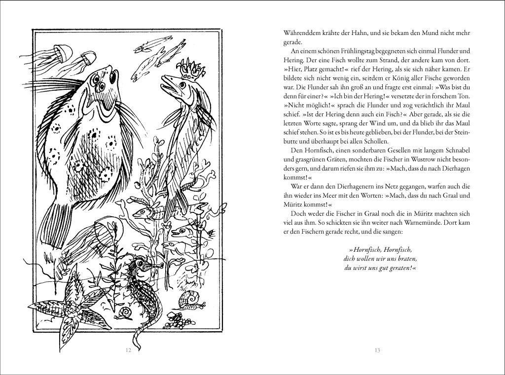 Beispielinhalt (Bild) Von den Fischen in der Ostsee